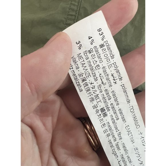 Zara Black and Silver Sequin Wide Leg Pants - Picture 14 of 14